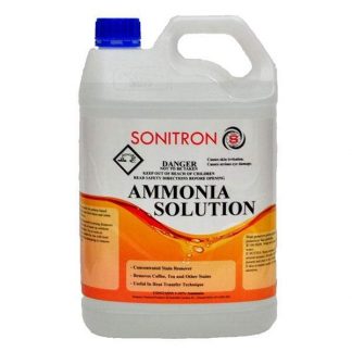 Sonitron Ammonia Solution - White bottle orange tag - Glocally Mine