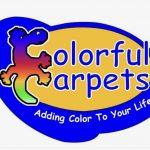 Colorful Carpets Blue and Yellow with Text - Carpet Dyeing and Restoration Australia